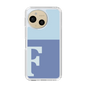 Slim Protection Case［ Original - initial two tone - F blue ］