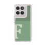 Slim Protection Case［ Original - initial two tone - F green ］