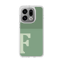 Slim Protection Case［ Original - initial two tone - F green ］