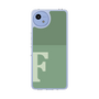 Slim Protection Case［ Original - initial two tone - F green ］