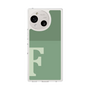 Slim Protection Case［ Original - initial two tone - F green ］