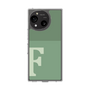 Slim Protection Case［ Original - initial two tone - F green ］