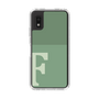 Slim Protection Case［ Original - initial two tone - F green ］
