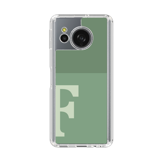 Slim Protection Case［ Original - initial two tone - F green ］