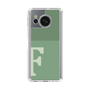 Slim Protection Case［ Original - initial two tone - F green ］