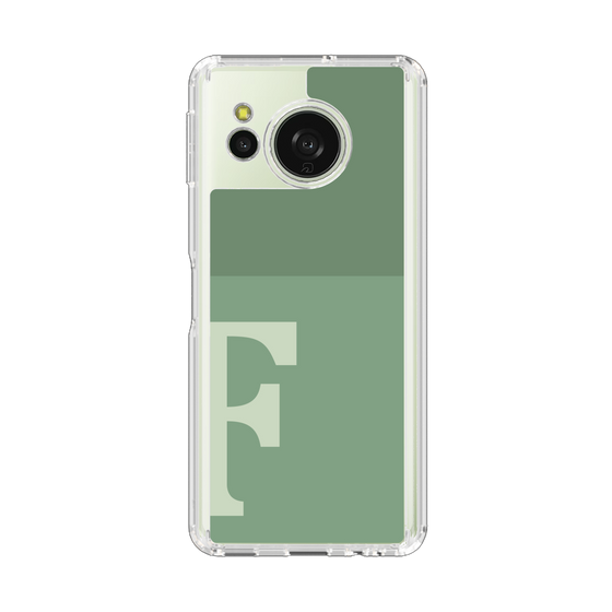 Slim Protection Case［ Original - initial two tone - F green ］