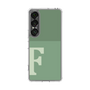 Slim Protection Case［ Original - initial two tone - F green ］