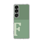 Slim Protection Case［ Original - initial two tone - F green ］