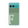 Slim Protection Case［ Original - initial two tone - F green ］