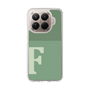Slim Protection Case［ Original - initial two tone - F green ］