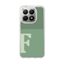 Slim Protection Case［ Original - initial two tone - F green ］