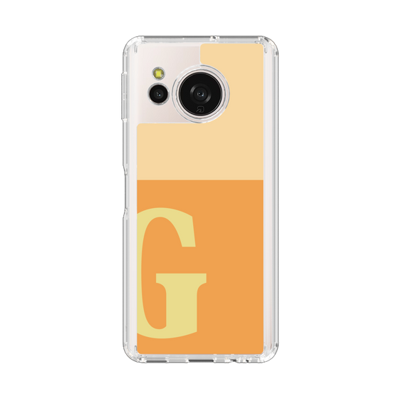 Slim Protection Case［ Original - initial two tone - G orange ］