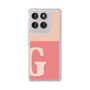 Slim Protection Case［ Original - initial two tone - G pink ］