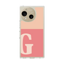 Slim Protection Case［ Original - initial two tone - G pink ］