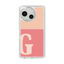 Slim Protection Case［ Original - initial two tone - G pink ］