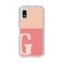 Slim Protection Case［ Original - initial two tone - G pink ］