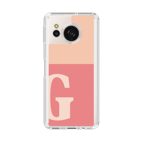 Slim Protection Case［ Original - initial two tone - G pink ］
