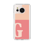 Slim Protection Case［ Original - initial two tone - G pink ］