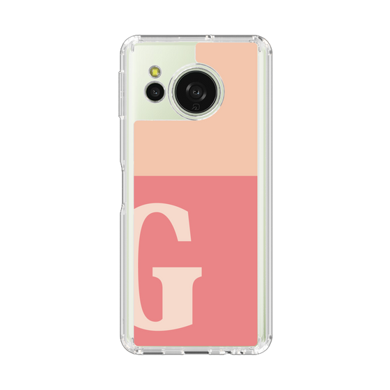 Slim Protection Case［ Original - initial two tone - G pink ］