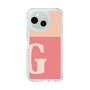 Slim Protection Case［ Original - initial two tone - G pink ］