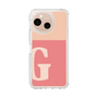 Slim Protection Case［ Original - initial two tone - G pink ］