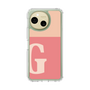 Slim Protection Case［ Original - initial two tone - G pink ］