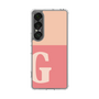 Slim Protection Case［ Original - initial two tone - G pink ］