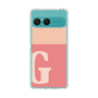 Slim Protection Case［ Original - initial two tone - G pink ］