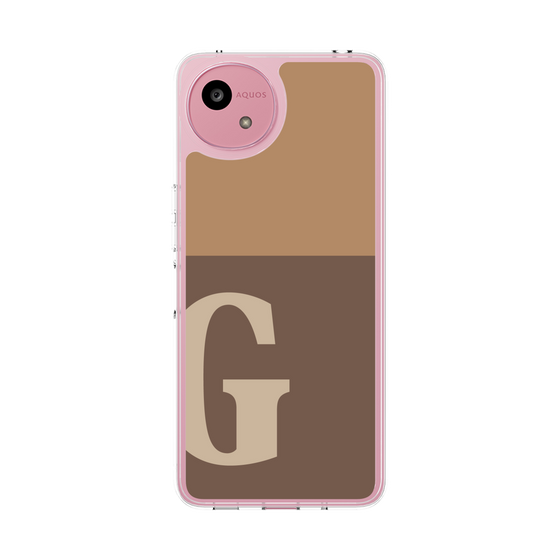 Slim Protection Case［ Original - initial two tone - G brown ］