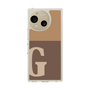 Slim Protection Case［ Original - initial two tone - G brown ］