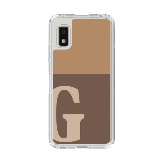 Slim Protection Case［ Original - initial two tone - G brown ］