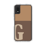 Slim Protection Case［ Original - initial two tone - G brown ］