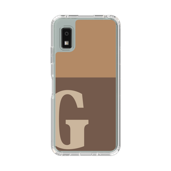 Slim Protection Case［ Original - initial two tone - G brown ］
