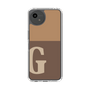 Slim Protection Case［ Original - initial two tone - G brown ］