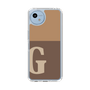 Slim Protection Case［ Original - initial two tone - G brown ］
