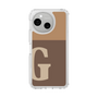 Slim Protection Case［ Original - initial two tone - G brown ］