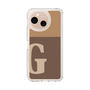 Slim Protection Case［ Original - initial two tone - G brown ］