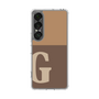 Slim Protection Case［ Original - initial two tone - G brown ］
