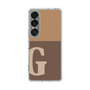 Slim Protection Case［ Original - initial two tone - G brown ］
