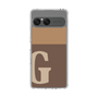 Slim Protection Case［ Original - initial two tone - G brown ］