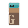 Slim Protection Case［ Original - initial two tone - G brown ］