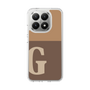Slim Protection Case［ Original - initial two tone - G brown ］