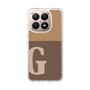 Slim Protection Case［ Original - initial two tone - G brown ］