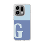Slim Protection Case［ Original - initial two tone - G blue ］
