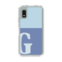 Slim Protection Case［ Original - initial two tone - G blue ］