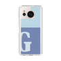 Slim Protection Case［ Original - initial two tone - G blue ］