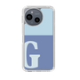 Slim Protection Case［ Original - initial two tone - G blue ］