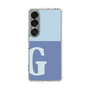 Slim Protection Case［ Original - initial two tone - G blue ］