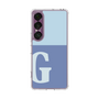 Slim Protection Case［ Original - initial two tone - G blue ］