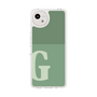 Slim Protection Case［ Original - initial two tone - G green ］